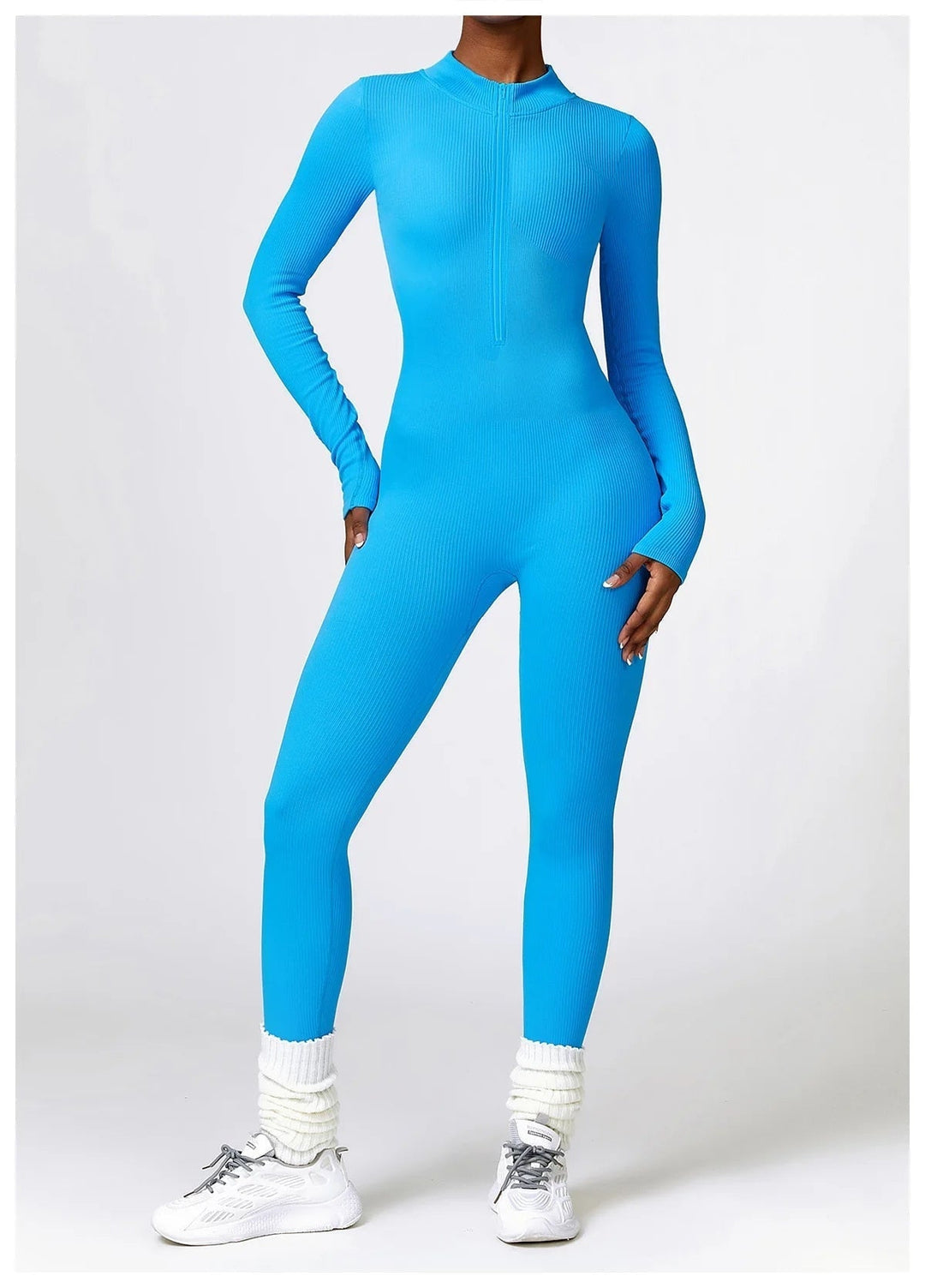 Risa | Zip Front Jumpsuit