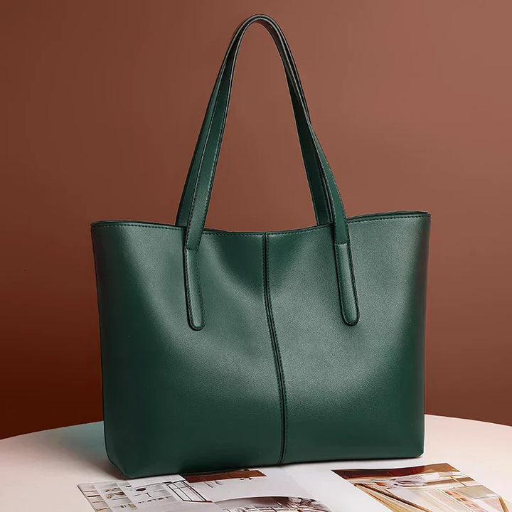 Faiza | Classic Leather Tote