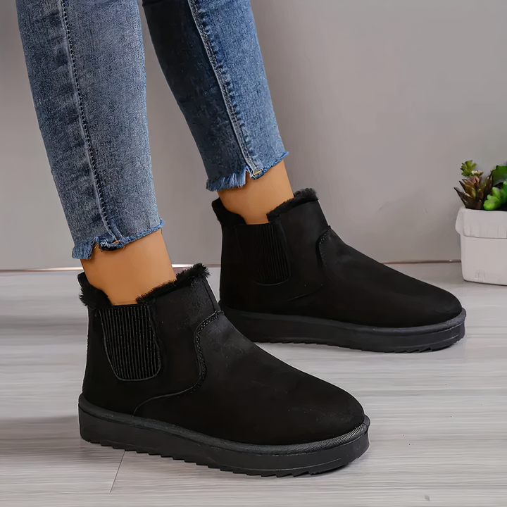 Zoe | Fuzzy Insulated Snow Boots