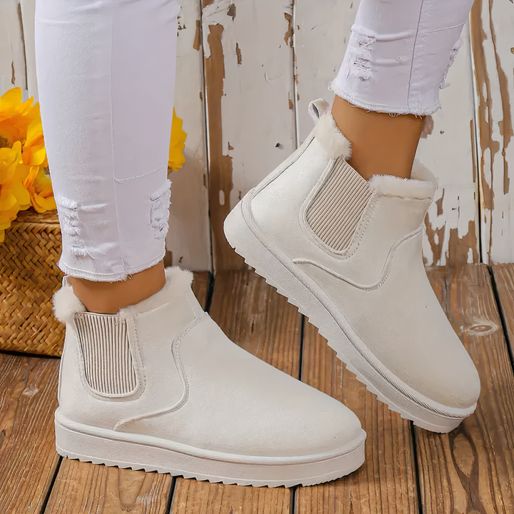Zoe | Fuzzy Insulated Snow Boots