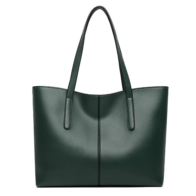 Faiza | Classic Leather Tote
