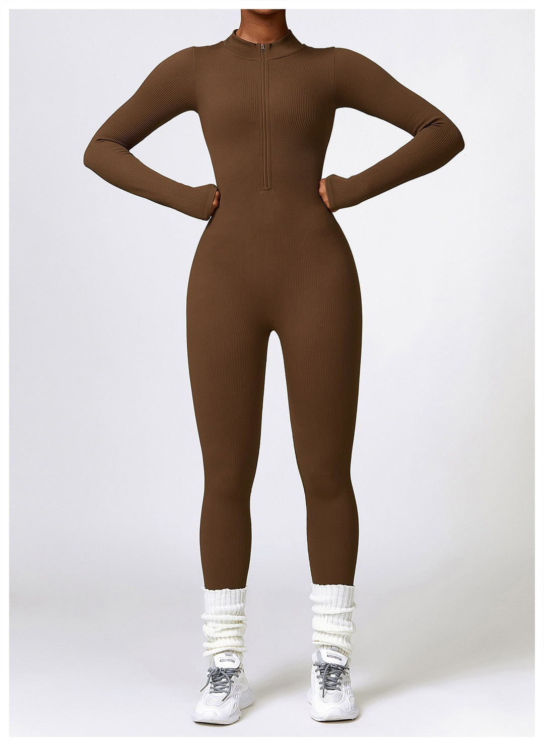 Risa | Zip Front Jumpsuit