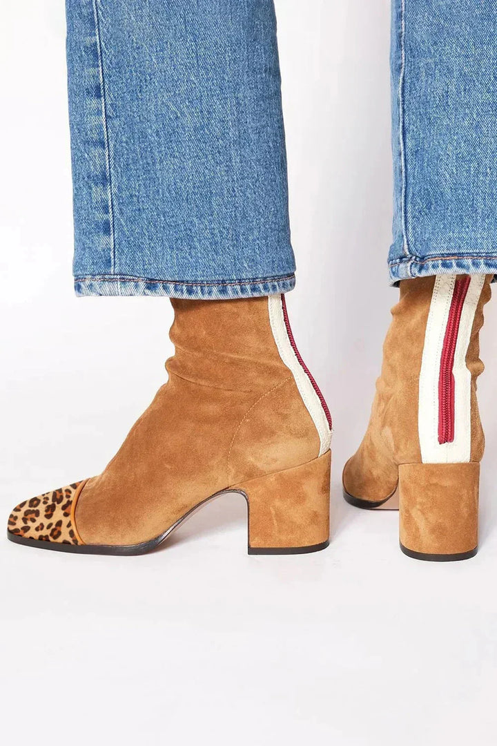Ava | Classic Ankle Heeled Boots