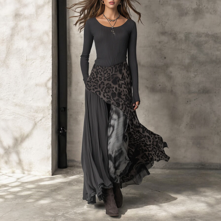Emilia | Leopard Maxi Dress