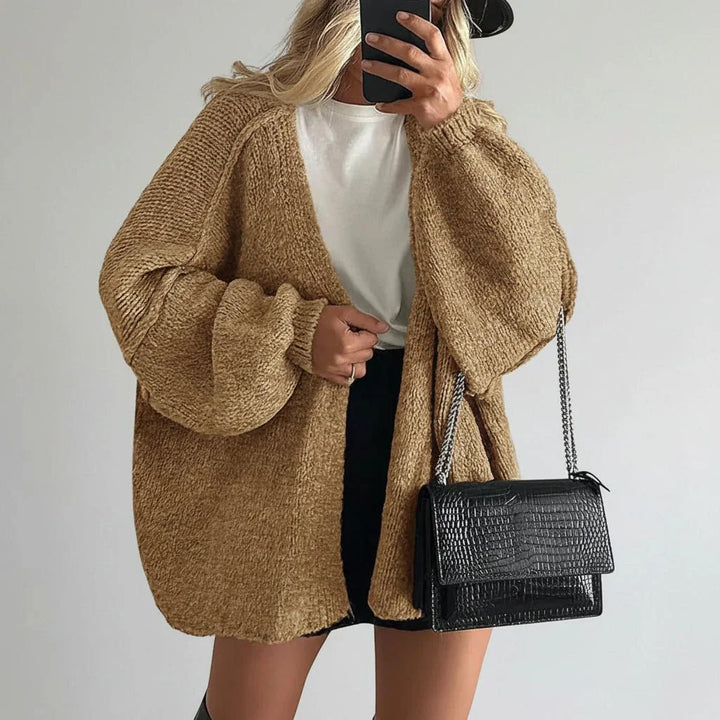 Ameliya | Oversized Knit Cardigan