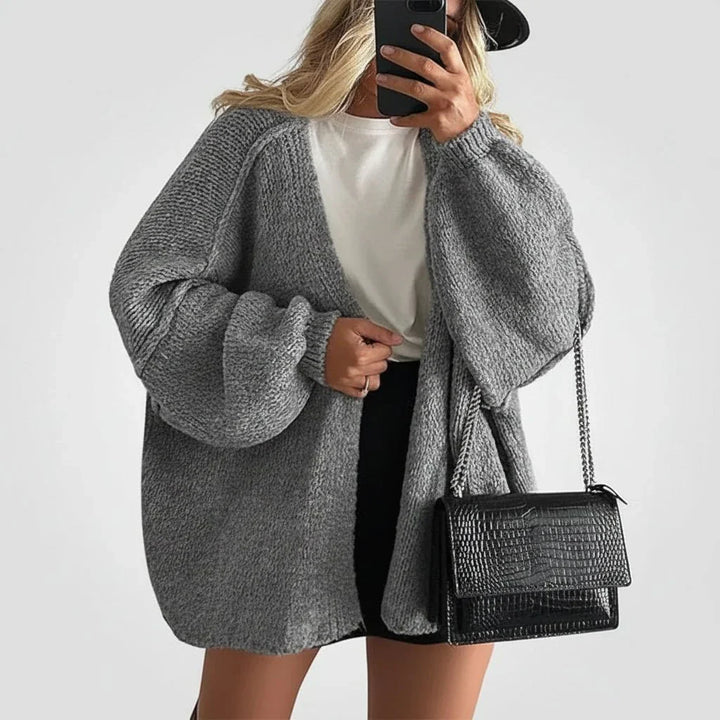 Ameliya | Oversized Knit Cardigan