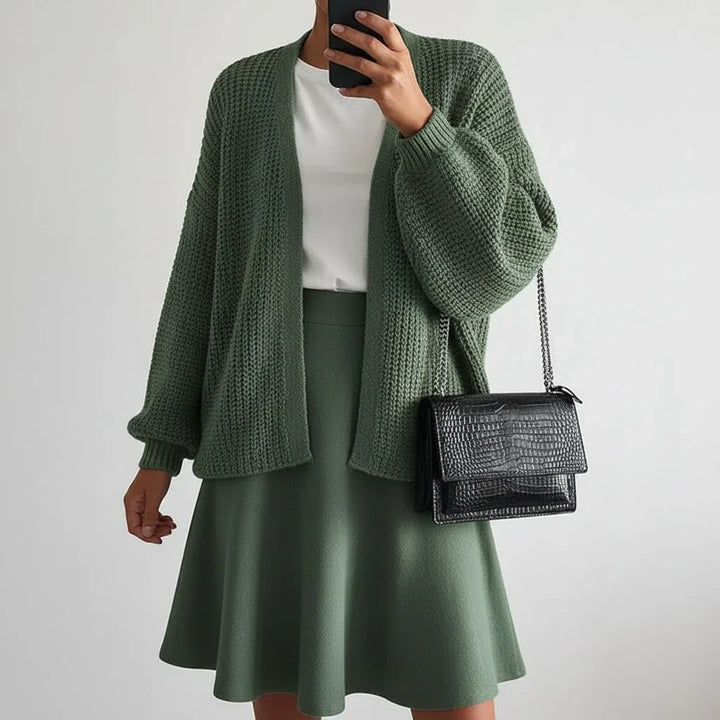 Ameliya | Oversized Knit Cardigan