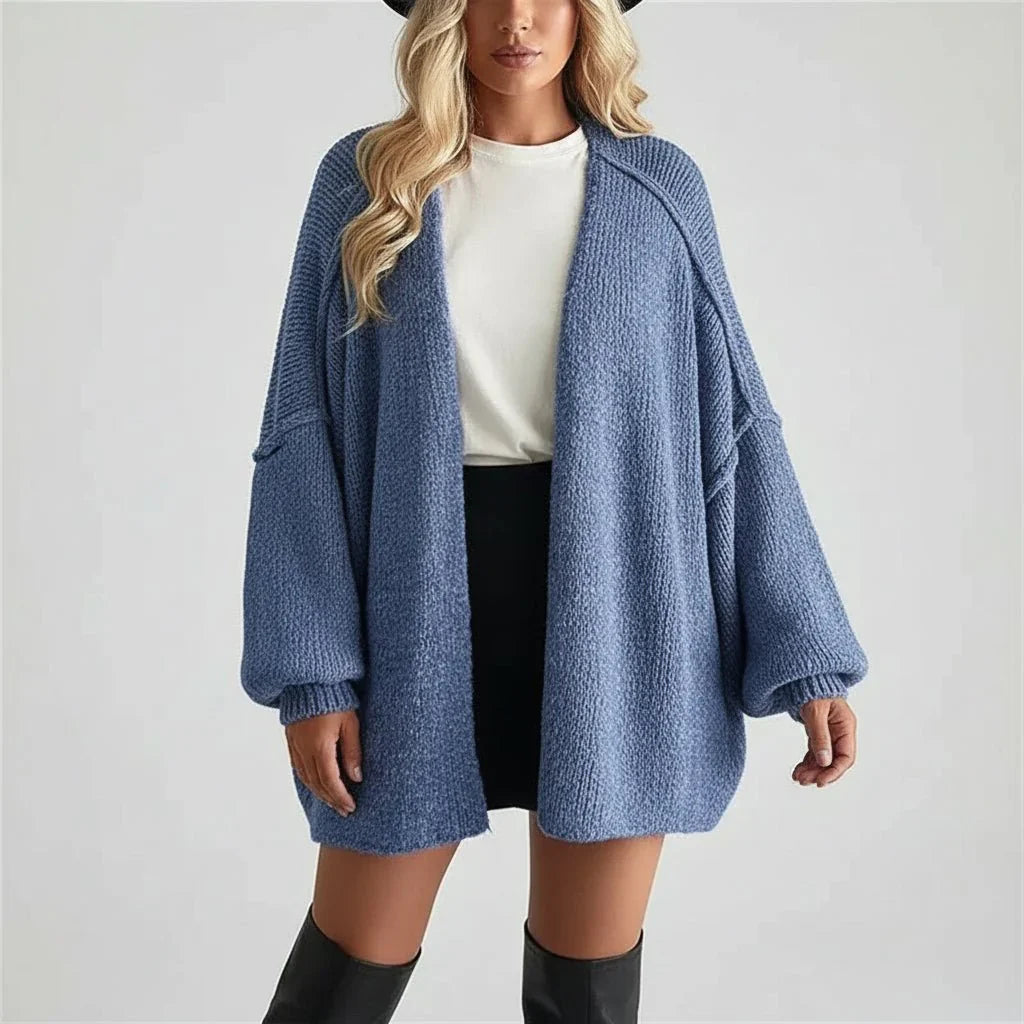 Ameliya | Oversized Knit Cardigan