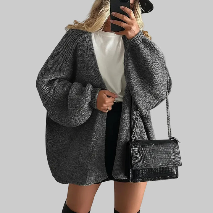 Ameliya | Oversized Knit Cardigan