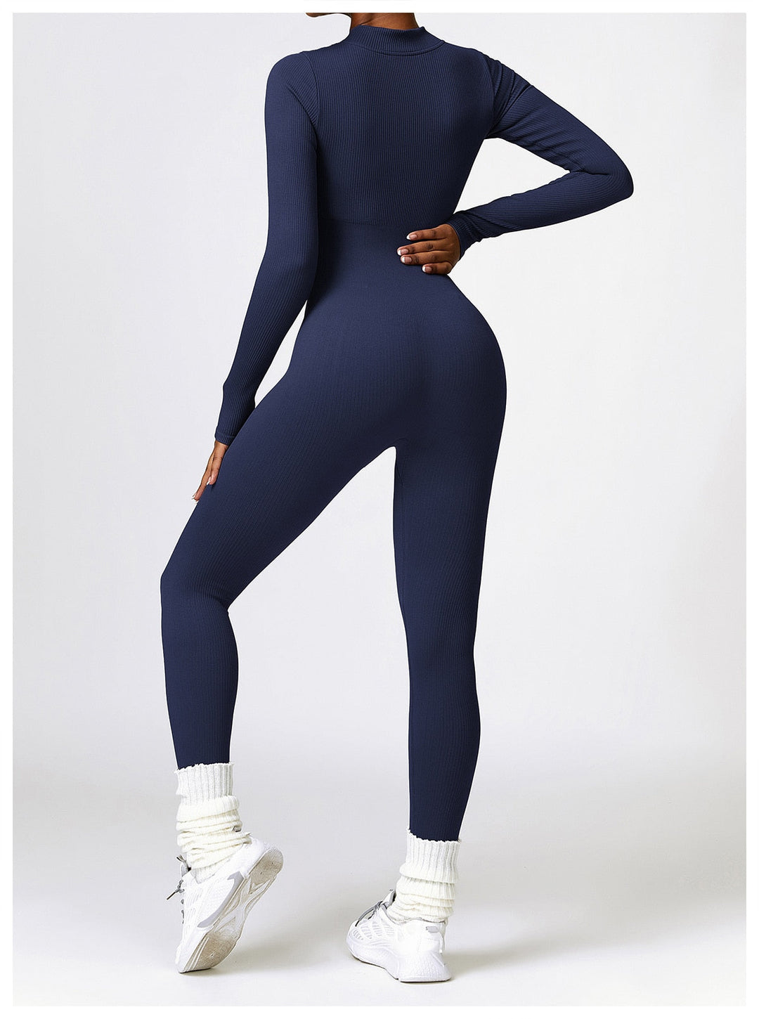 Risa | Zip Front Jumpsuit