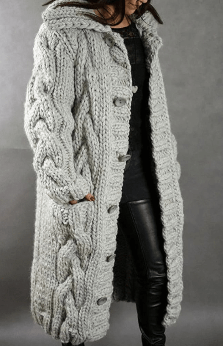 Eloise | Chunky Knit Cardigan