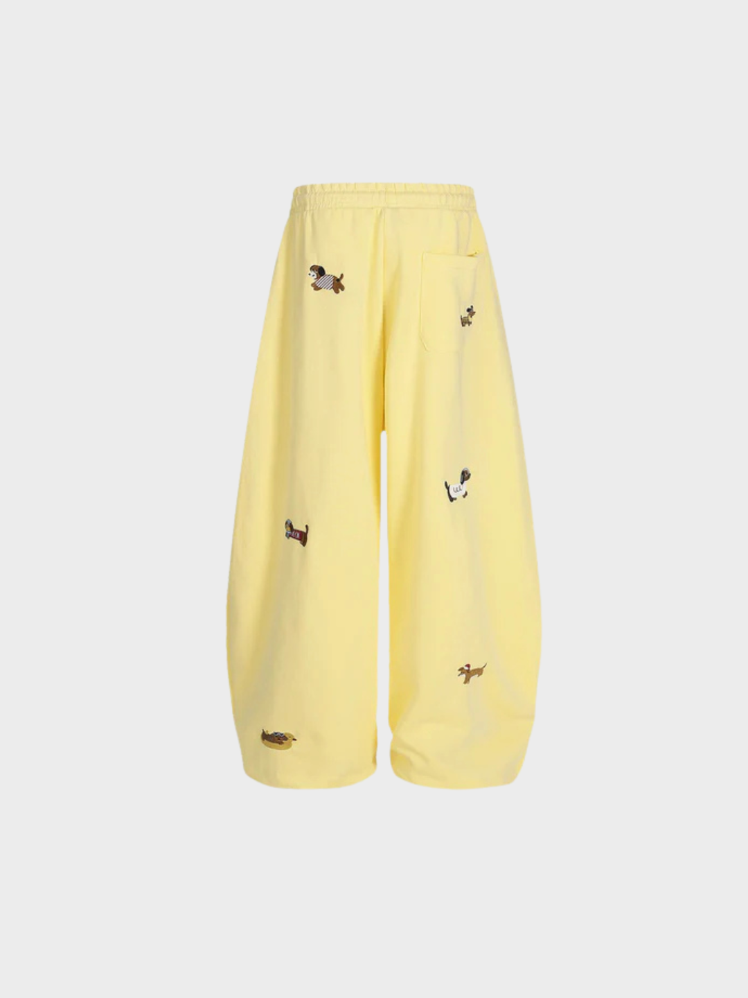 Amalfi | Embroidered Barrel Sweatpants