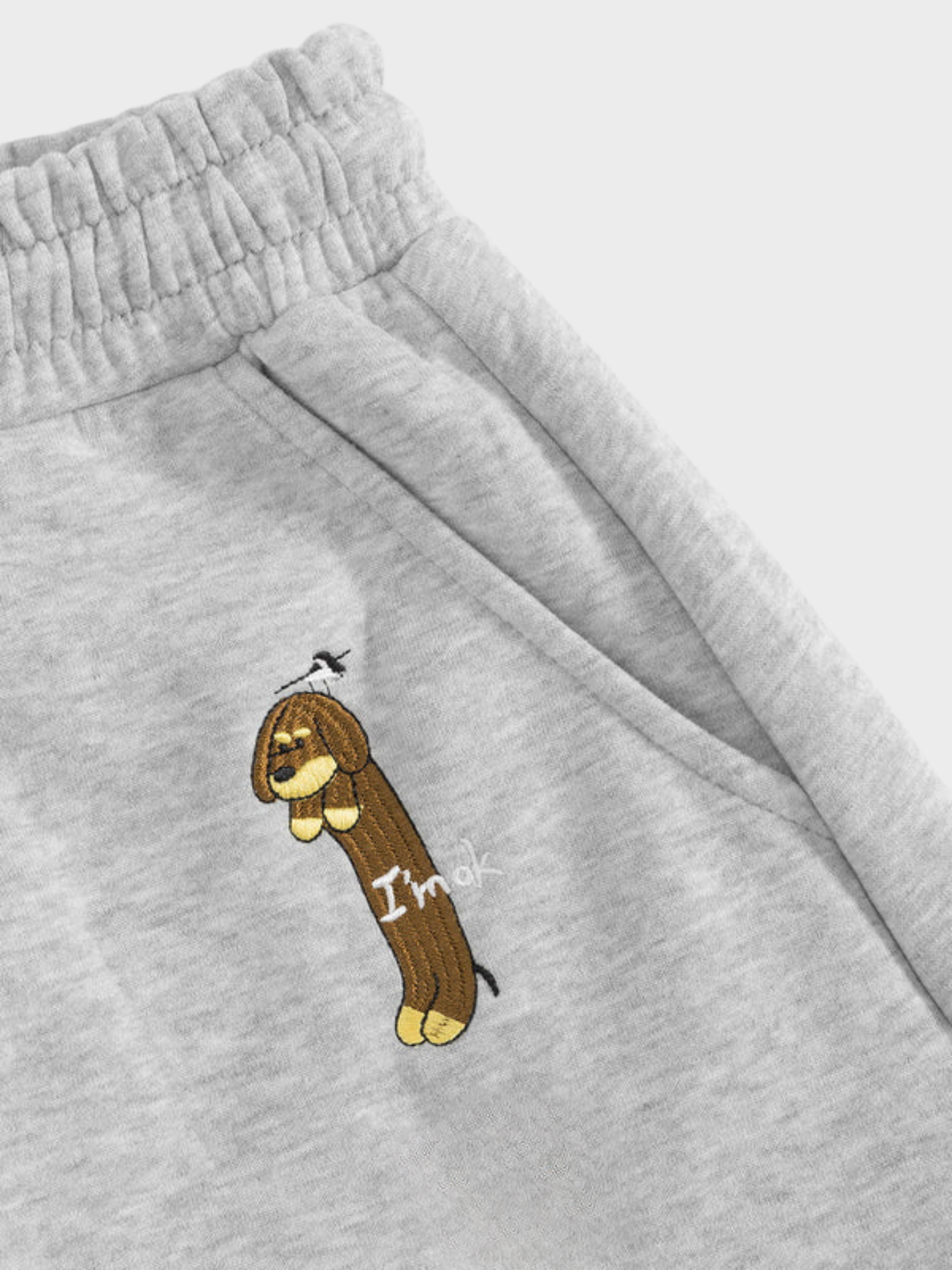 Amalfi | Embroidered Barrel Sweatpants