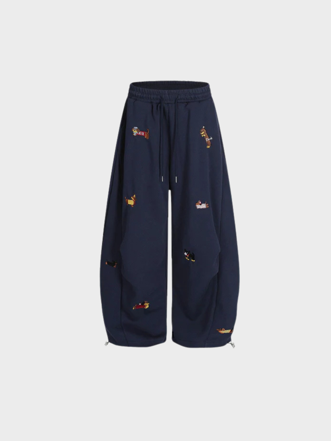 Amalfi | Embroidered Barrel Sweatpants