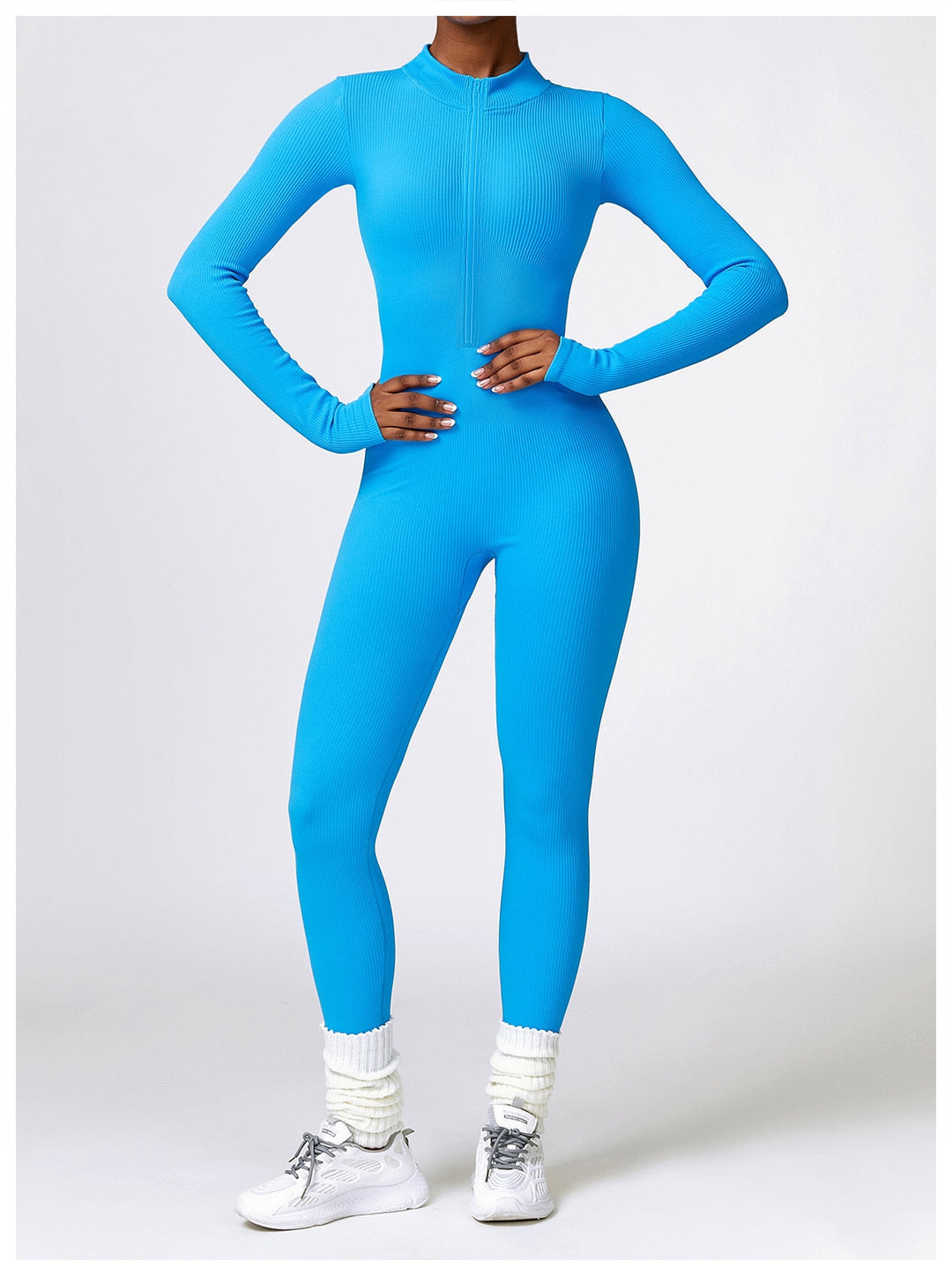 Risa | Zip Front Jumpsuit