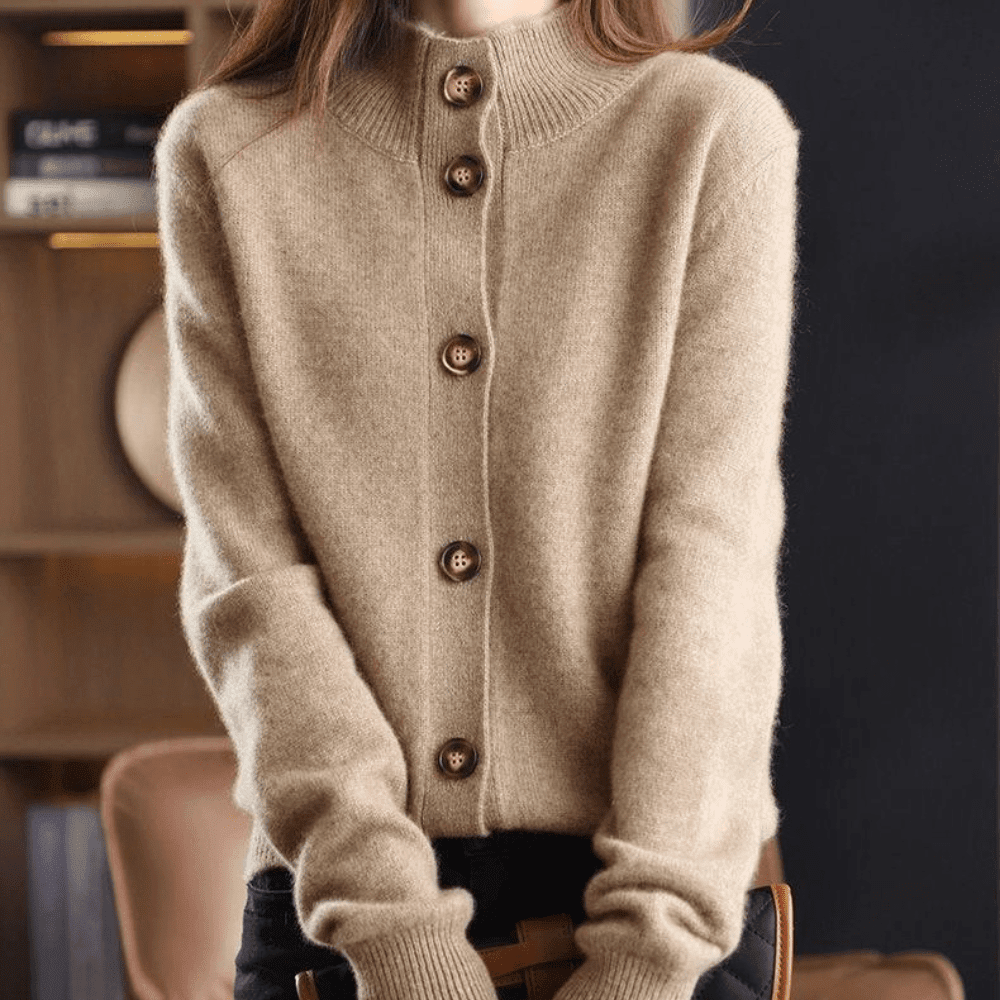 Lora | Soft Knit Button Sweater