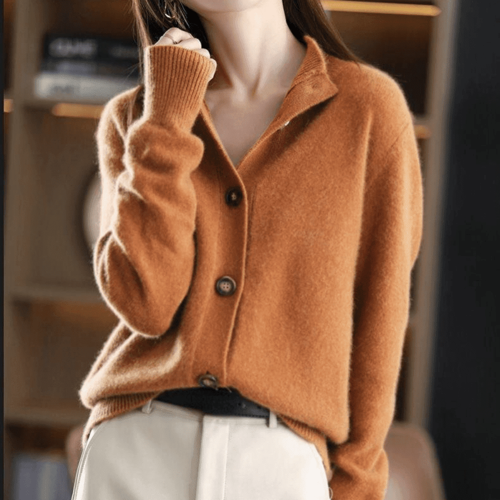 Lora | Soft Knit Button Sweater