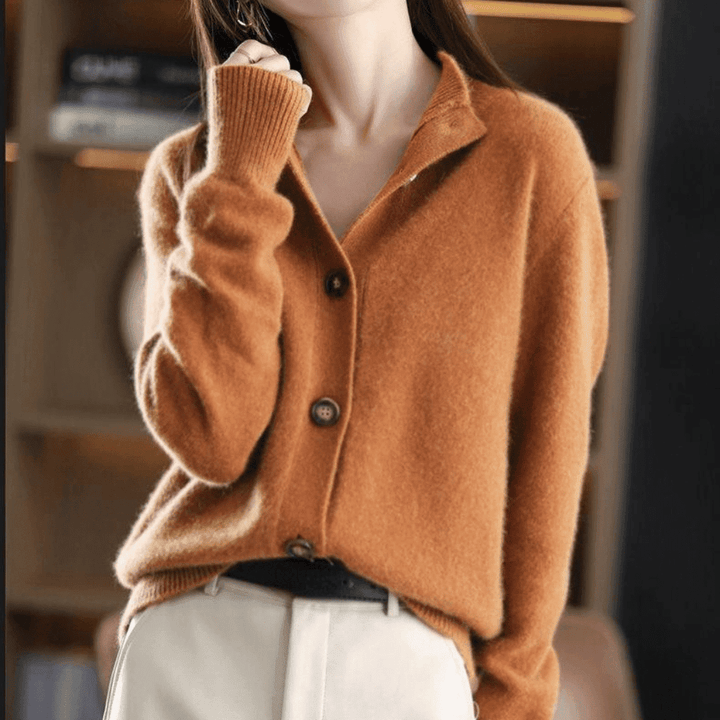 Lora | Soft Knit Button Sweater