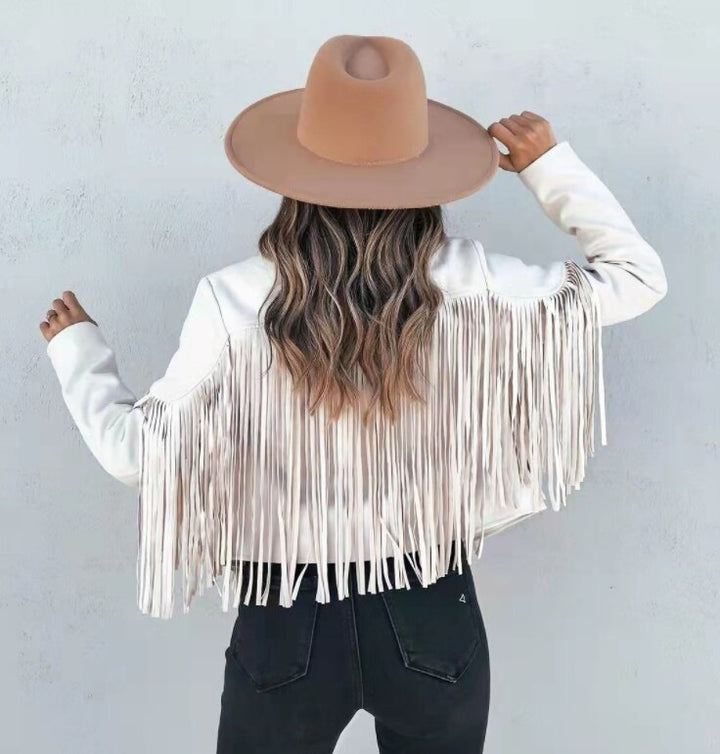 Esha | Fringe Panel Jacket
