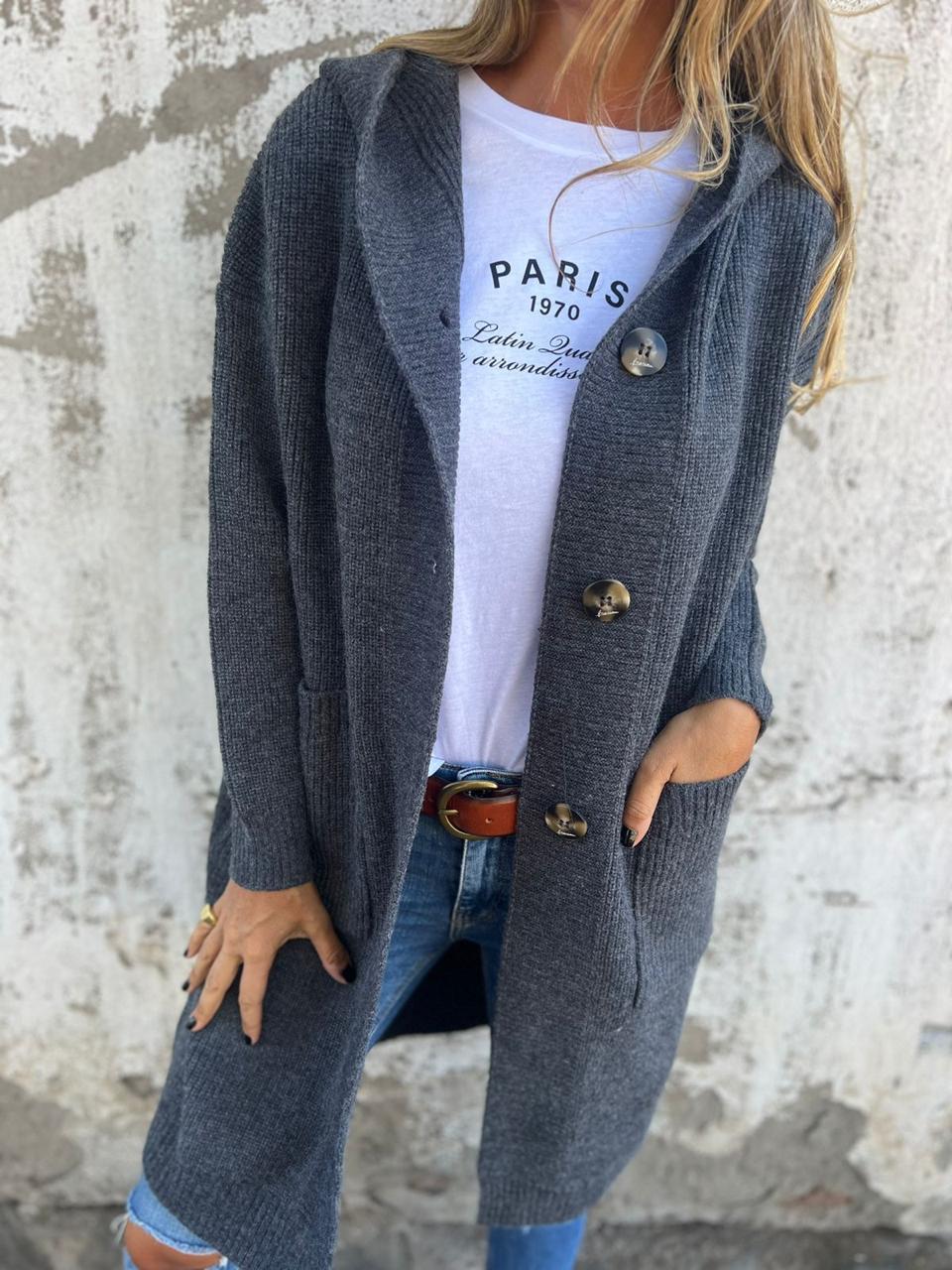 Serena | Long Knit Cardigan