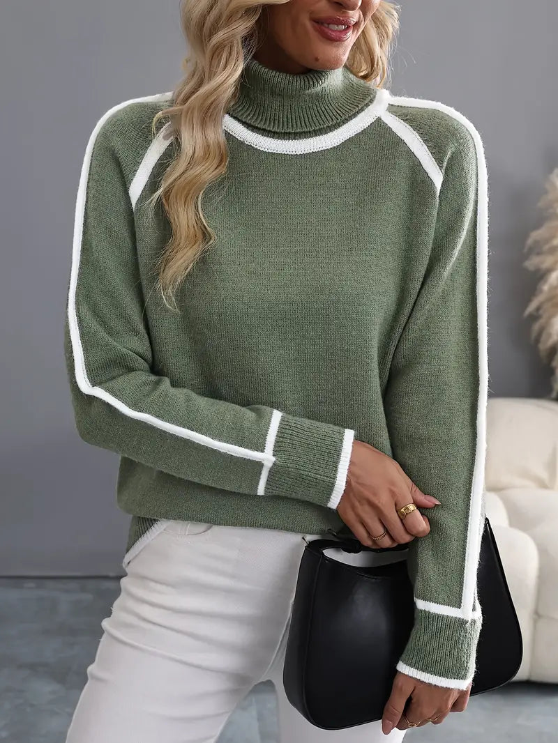 Ema | Classic Roll Neck Jumper