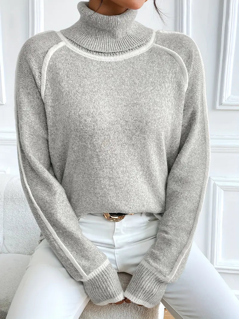 Ema | Classic Roll Neck Jumper