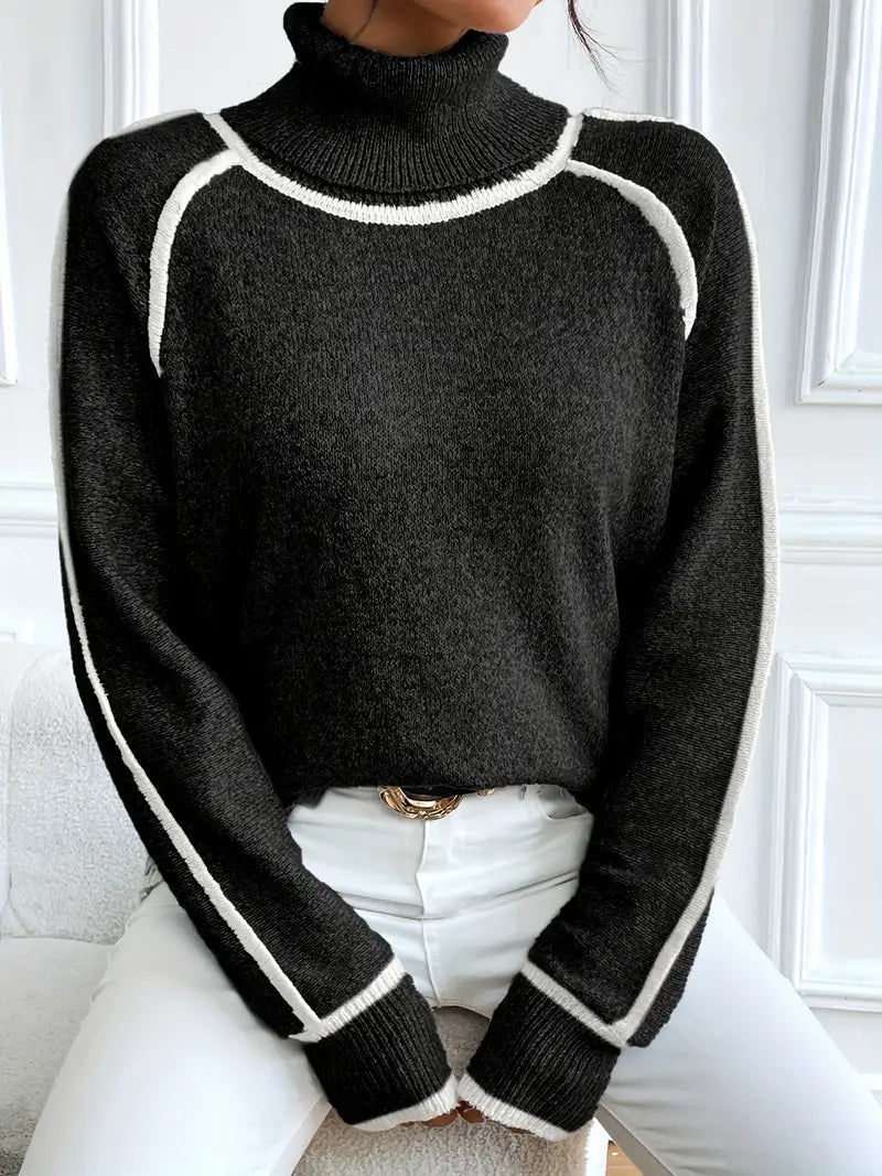 Ema | Classic Roll Neck Jumper
