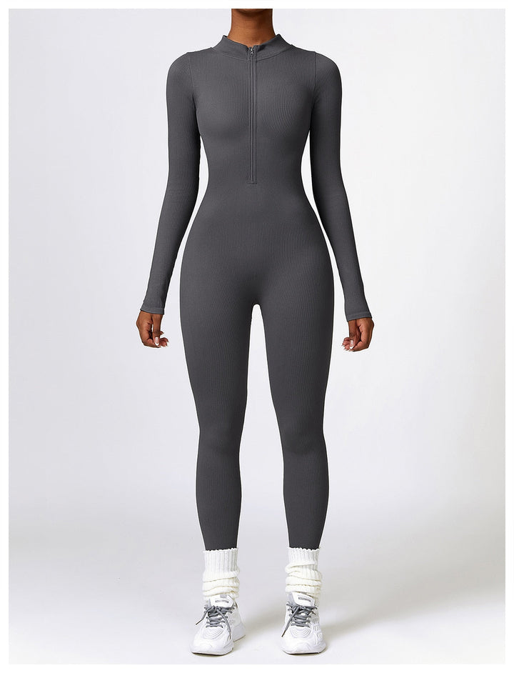 Risa | Zip Front Jumpsuit