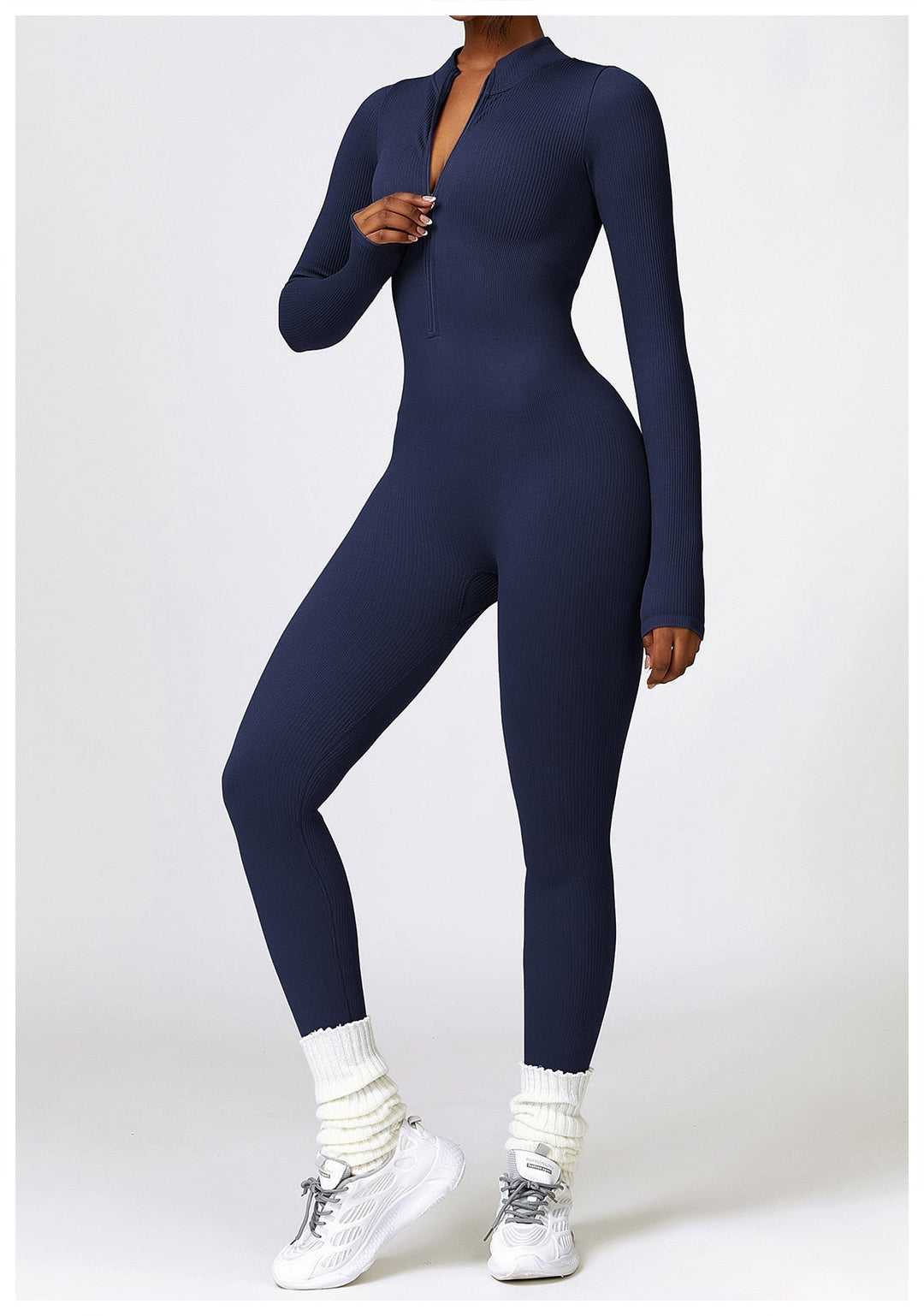 Risa | Zip Front Jumpsuit