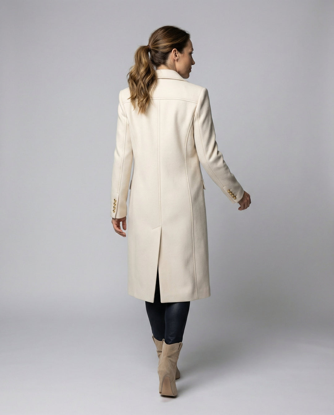 Claudine | Cashmere Blend Winter Coat
