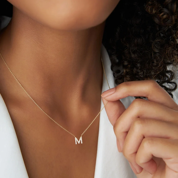 Riena | Alphabet Charm Necklace