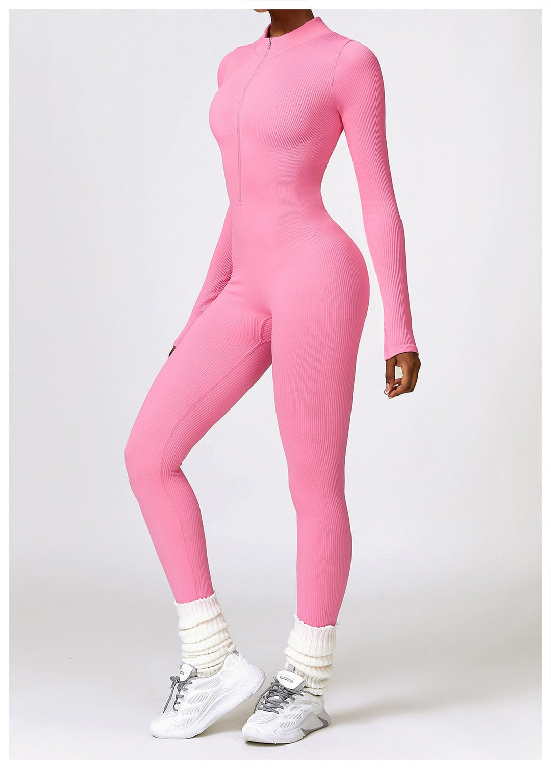 Risa | Zip Front Jumpsuit
