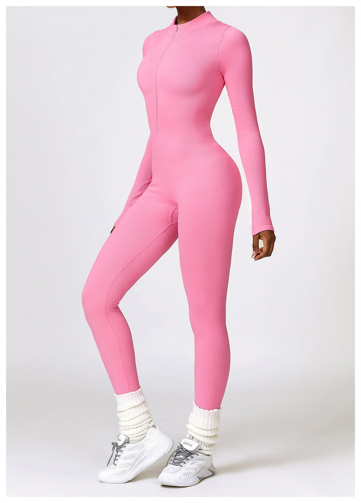 Risa | Zip Front Jumpsuit