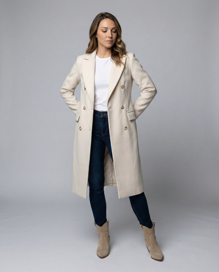 Claudine | Cashmere Blend Winter Coat
