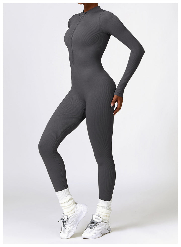 Risa | Zip Front Jumpsuit