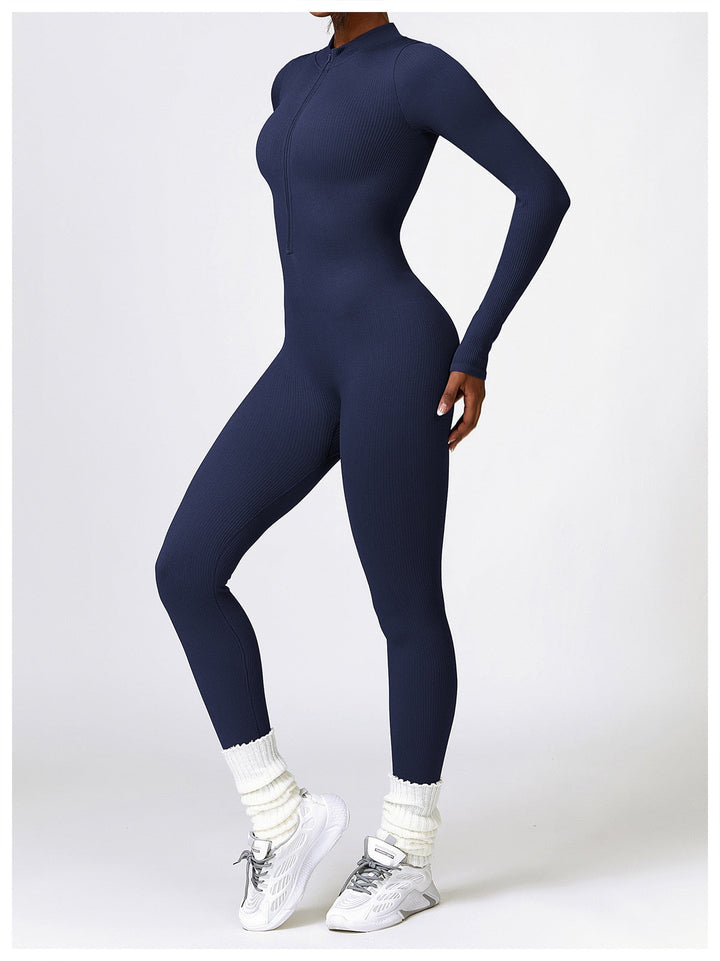 Risa | Zip Front Jumpsuit