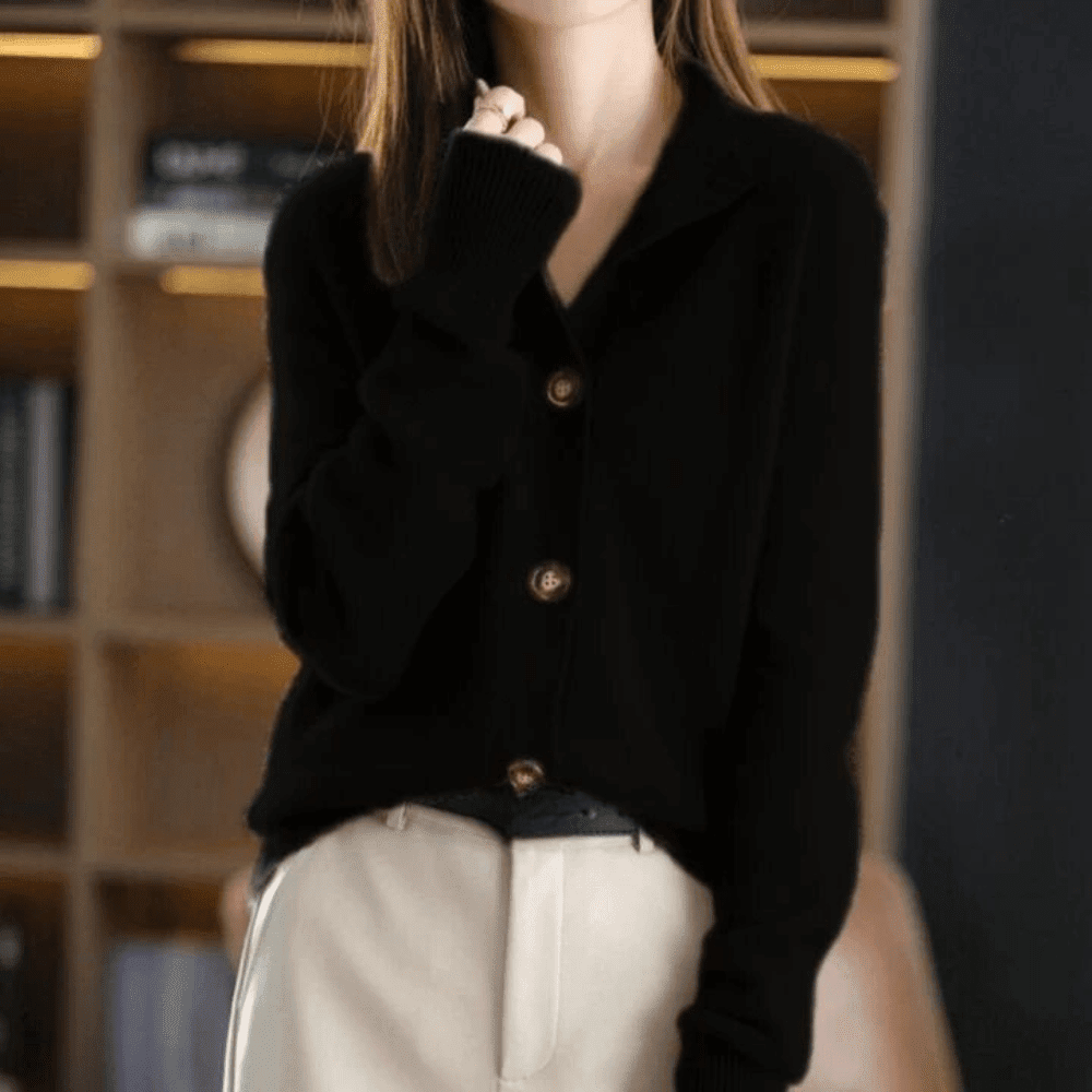 Lora | Soft Knit Button Sweater
