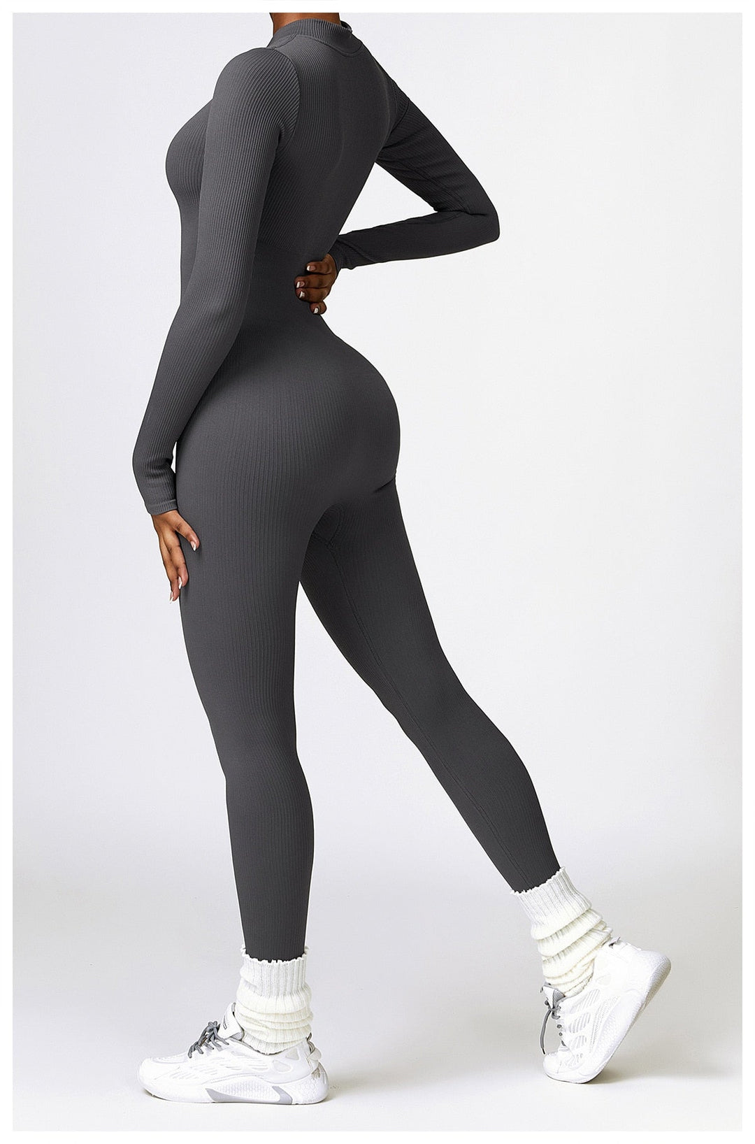 Risa | Zip Front Jumpsuit