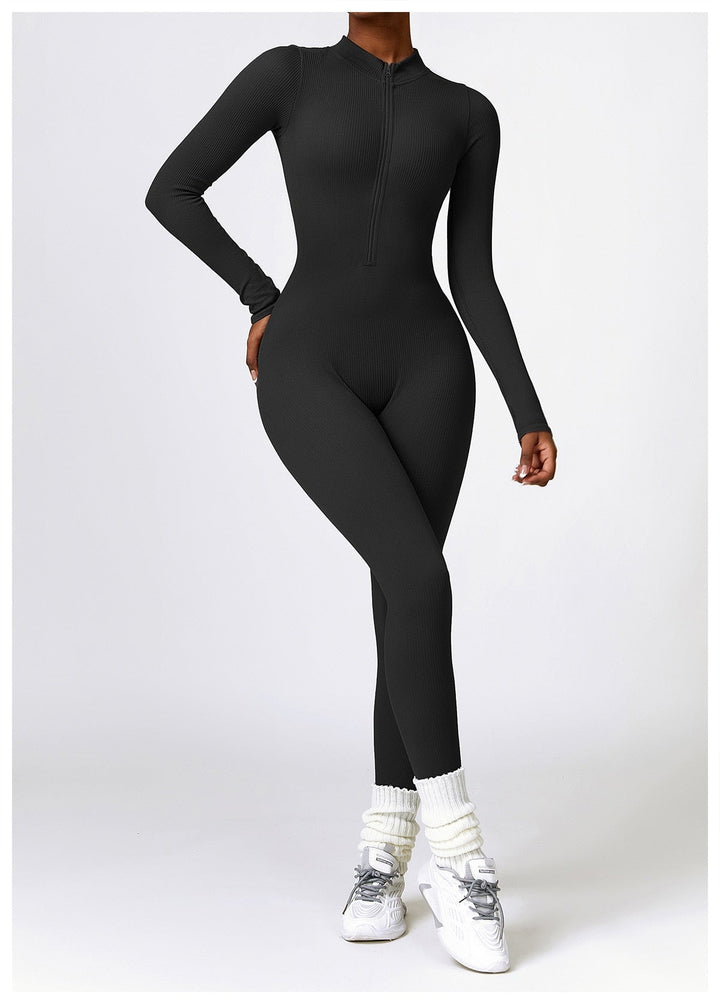 Risa | Zip Front Jumpsuit