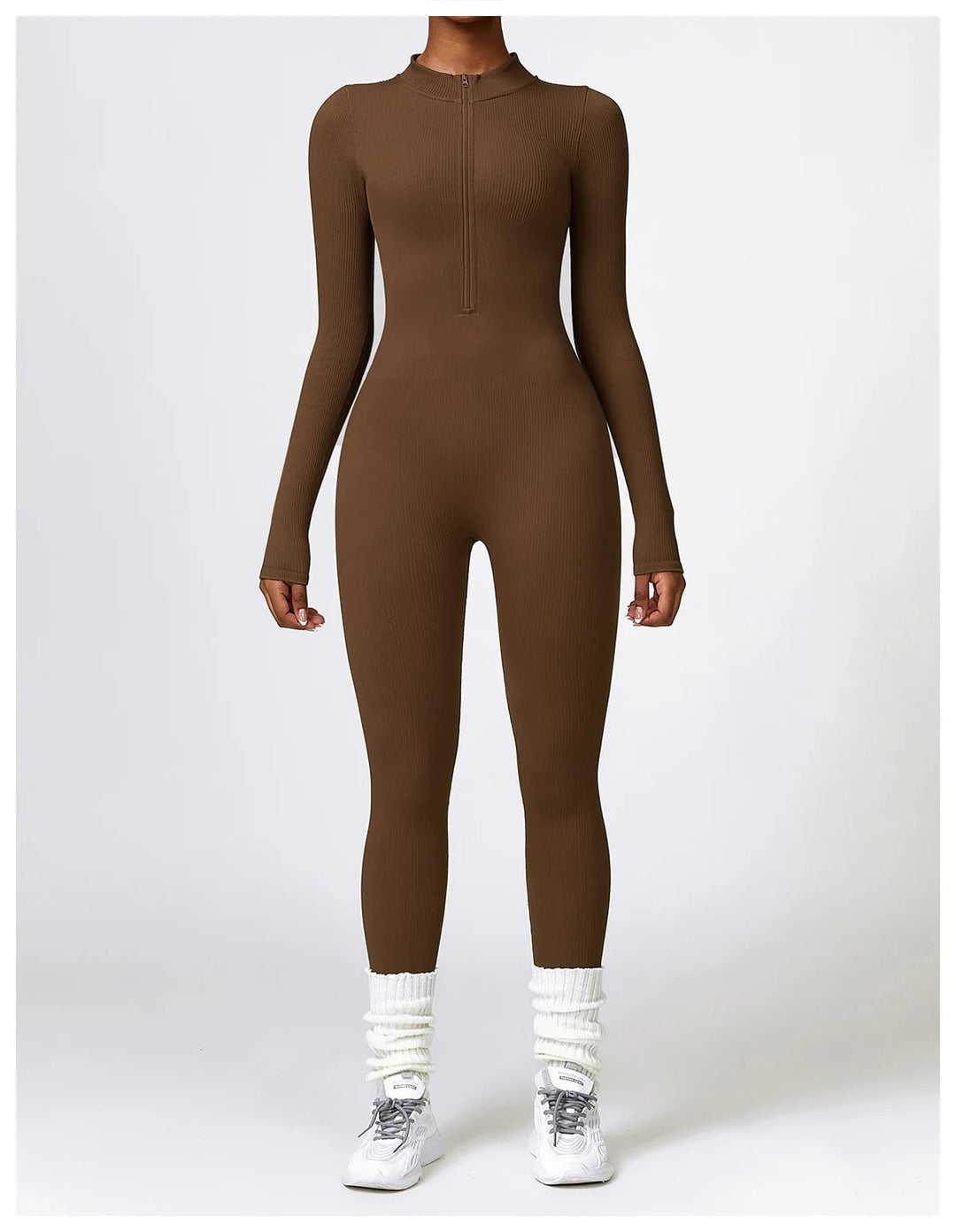 Risa | Zip Front Jumpsuit