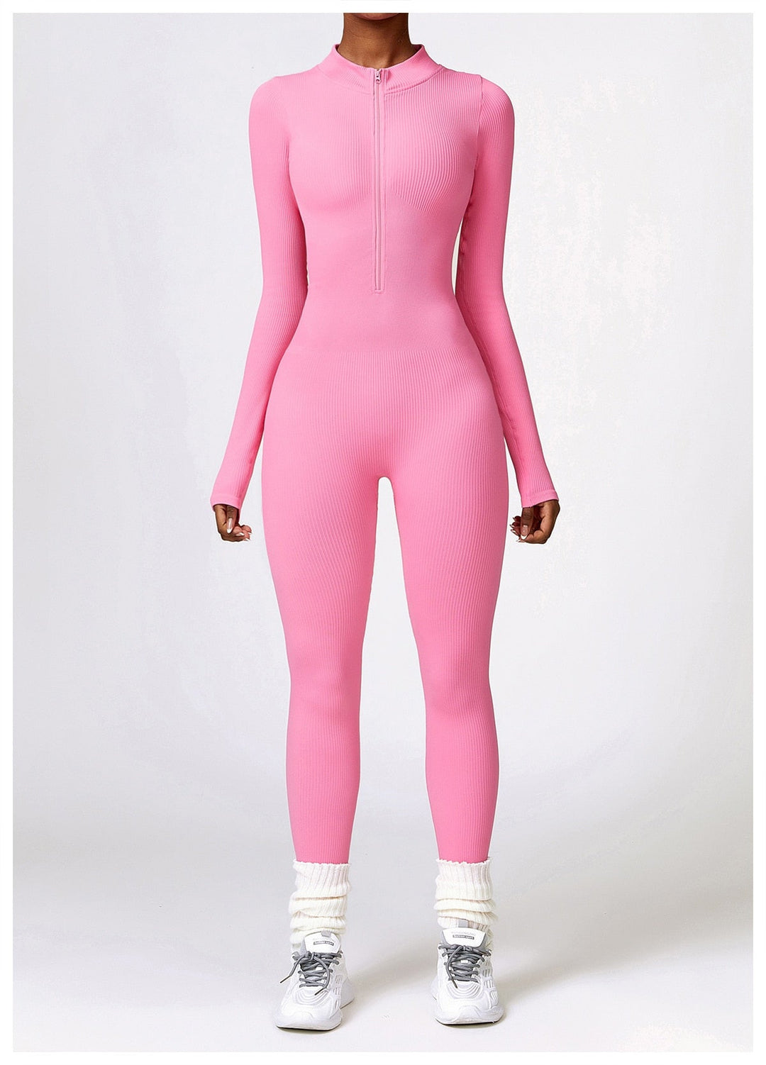 Risa | Zip Front Jumpsuit