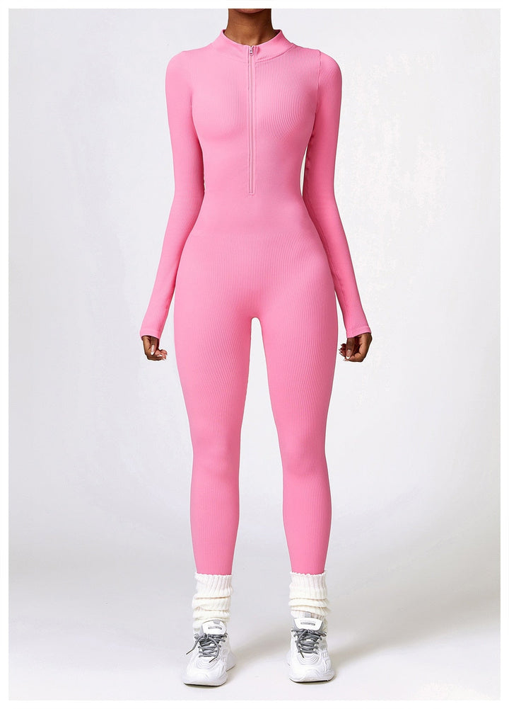 Risa | Zip Front Jumpsuit