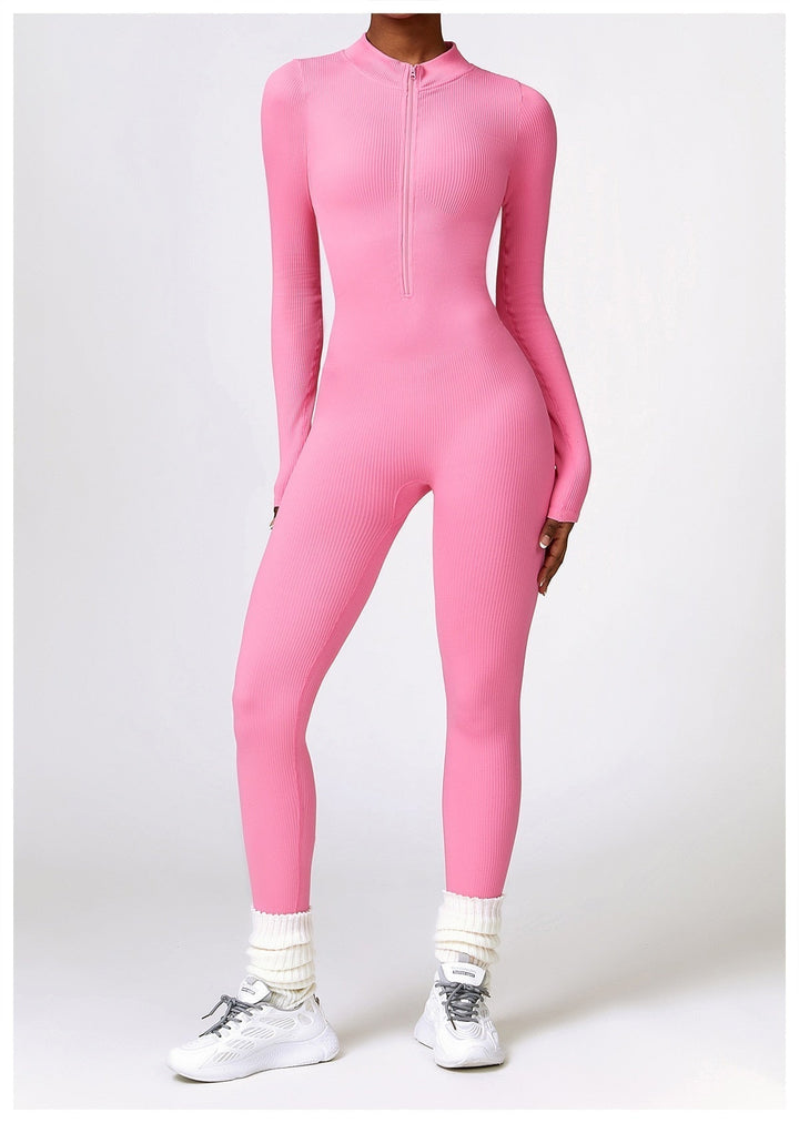 Risa | Zip Front Jumpsuit