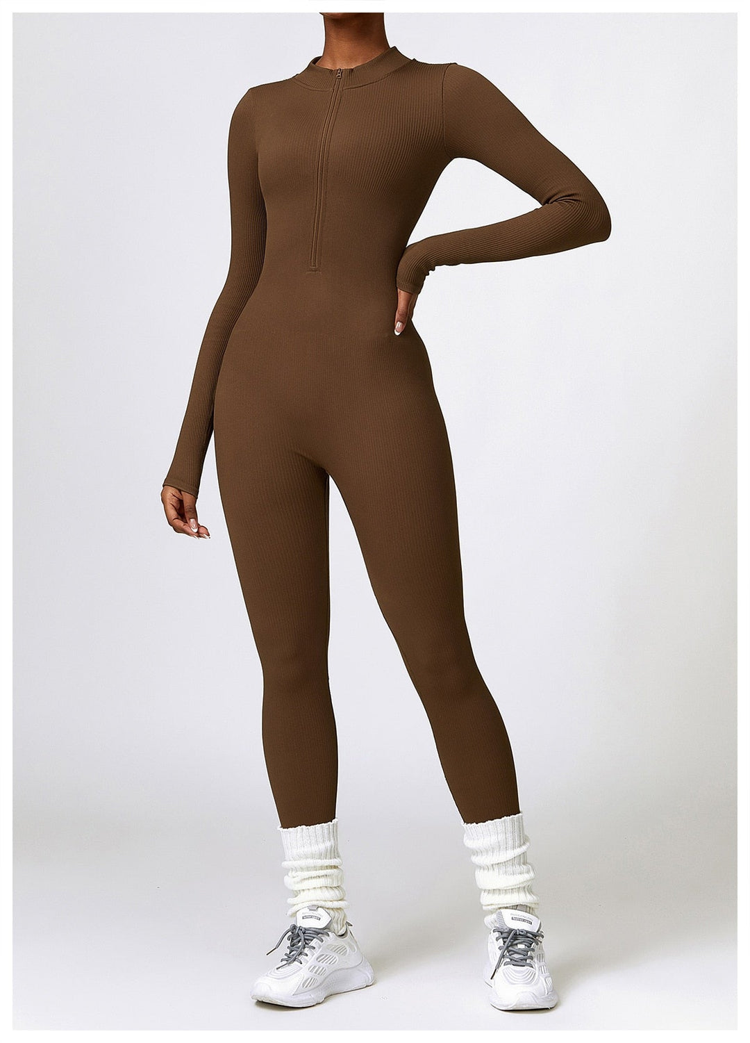 Risa | Zip Front Jumpsuit