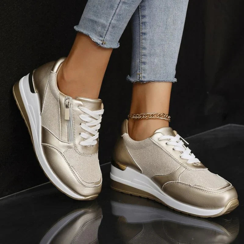 Enna | Lace-Up Orthopaedic Trainers