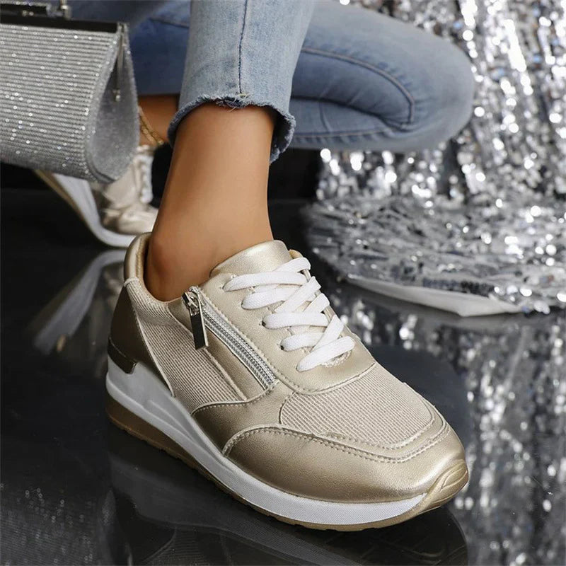 Enna | Lace-Up Orthopaedic Trainers