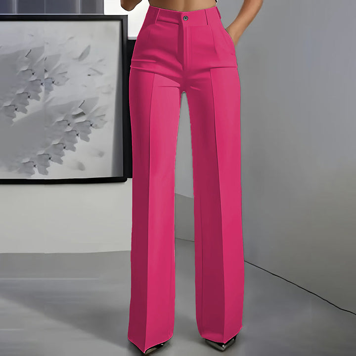 Lidia | High Waisted Suit Trousers