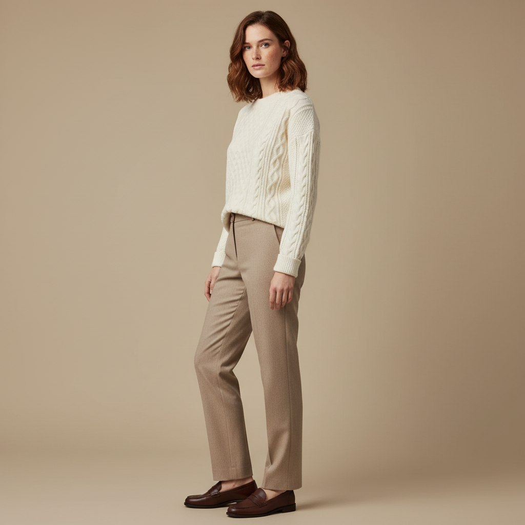 Amelia | Cable Knit Sweater
