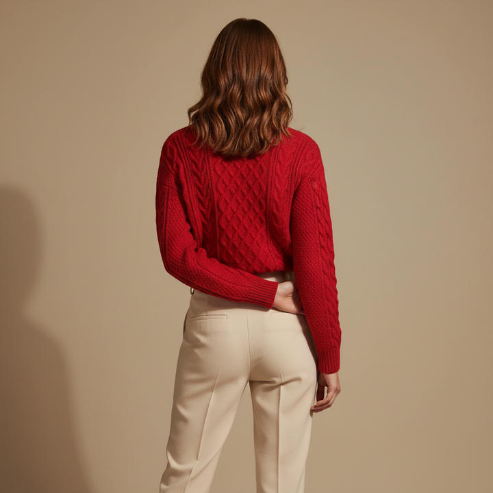 Amelia | Cable Knit Sweater
