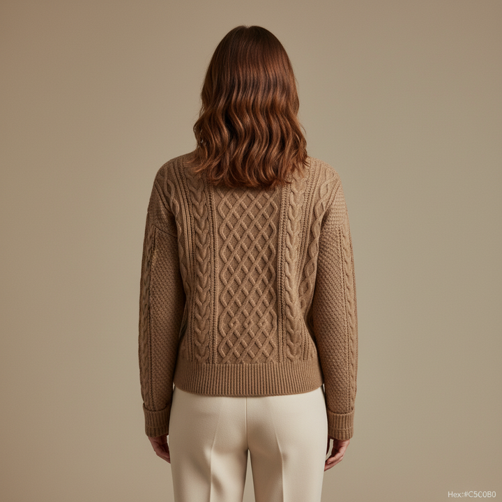 Amelia | Cable Knit Sweater